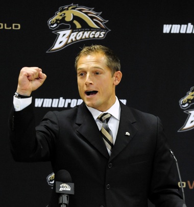 Western Michigan University head football coach PJ Fleck