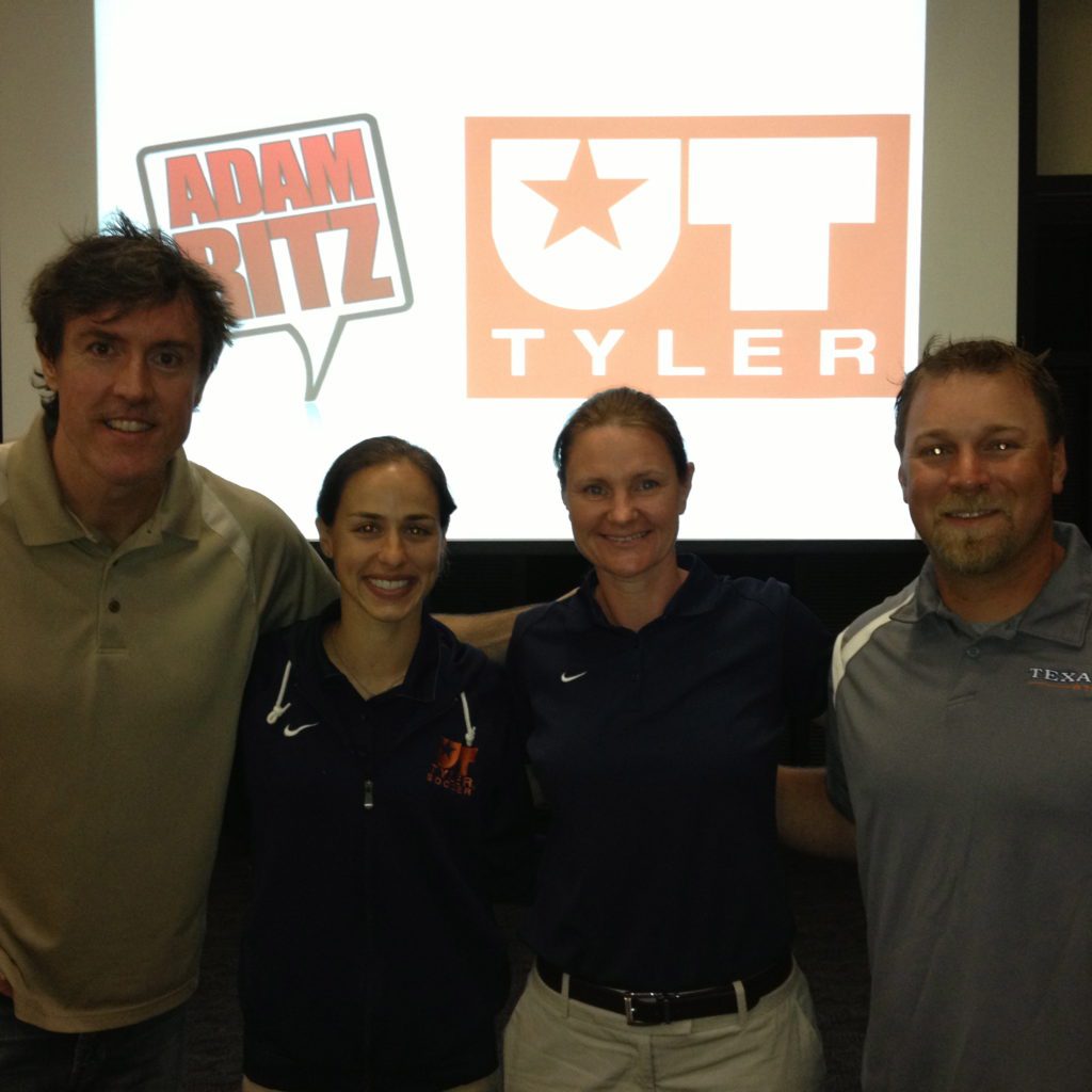 Adam Ritz live at the University of Texas at Tyler