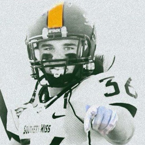Southern Miss full back Bruce Johnson